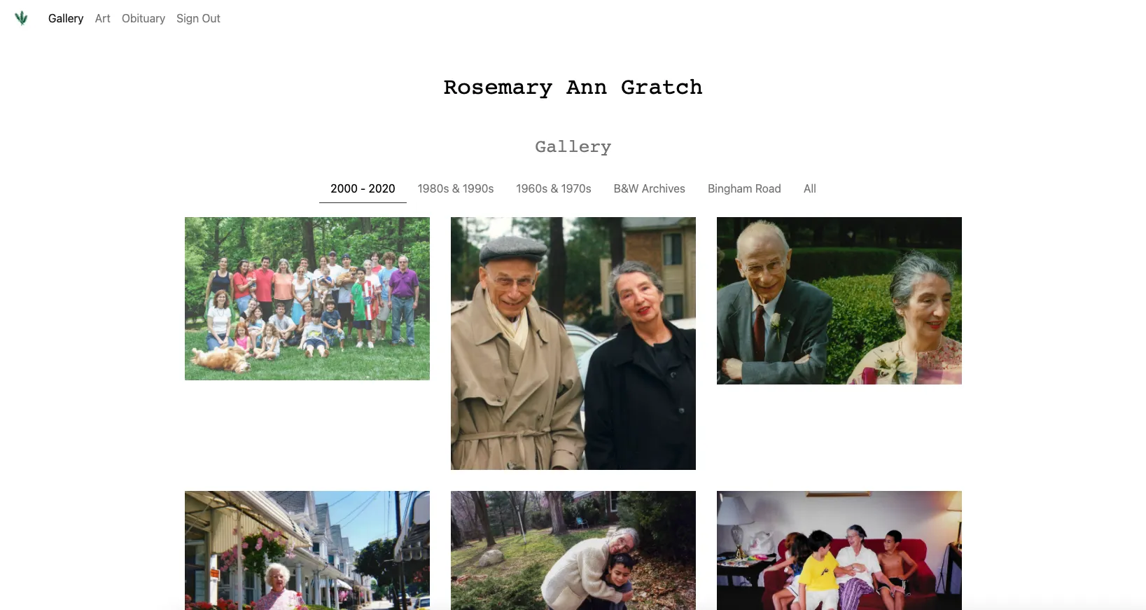 Rosemary Gratch Memorial